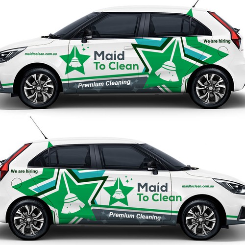 We need a modern car wrap design that will WOW our clients Design by RicardoRS