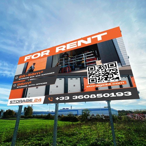 Design di Creative banner design for a storage company di deehage