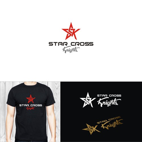 create a logo for Star Cross Knights Design by Lemonetea design