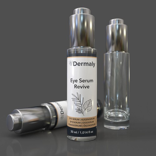 Eye serum bottle design Design by Direk Nordz