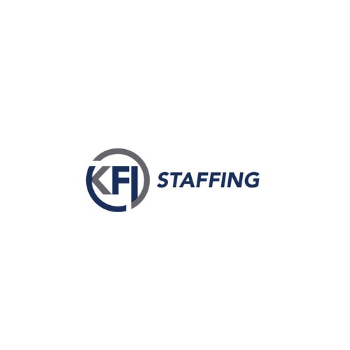 New Staffing Agency Logo! Design by iki.design