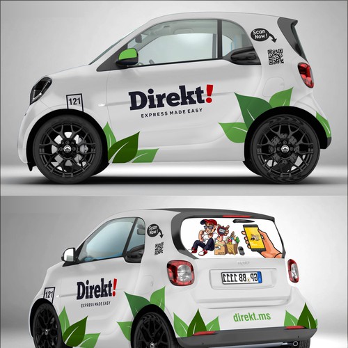 fleet marketing for delivery services Diseño de dnite