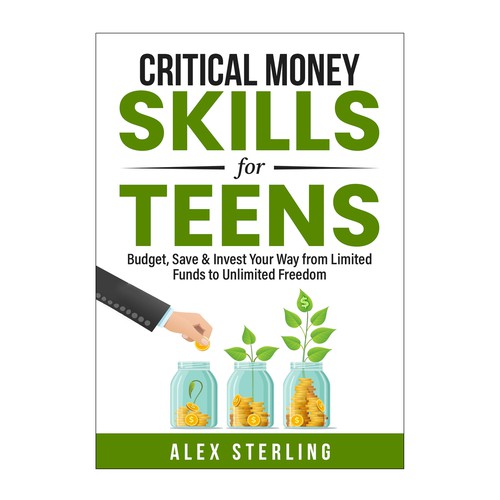 Design an eye-catching and powerful book cover to appeal to teens and young adults Design by Aziel Design