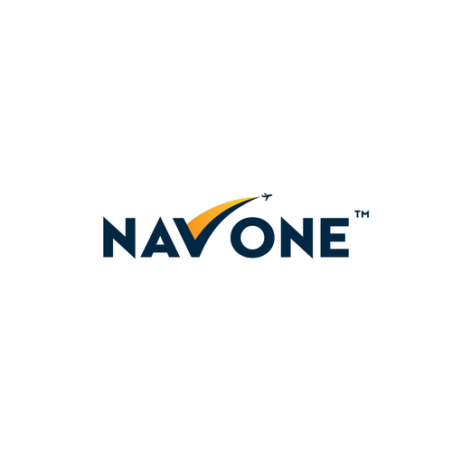 NavOne Logo - Sub Brand of NavPass.aero Design by E-kigai