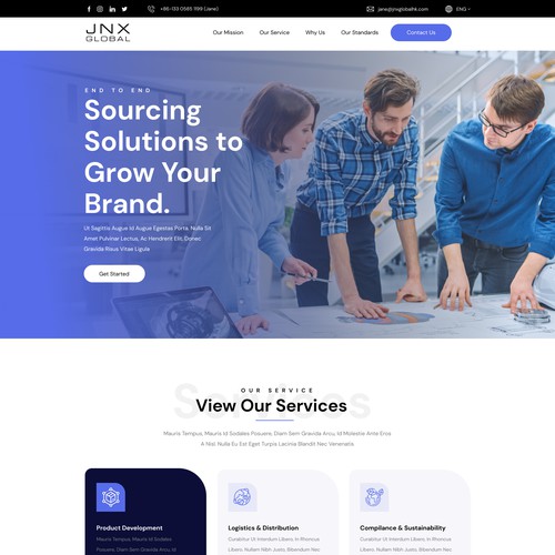 we need new web design Design by FuturisticBug