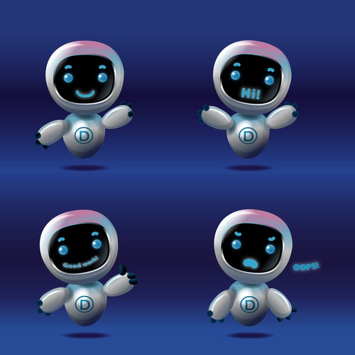 Design di Caped Crusader Needed: Design a Mascot for Donalo, the Hero of the AI Universe! di lofosparalogos