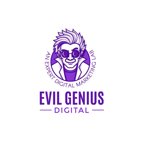 Design a badass logo for our digital marketing powerhouse -  Evil Genius Digital Design by DKG1111