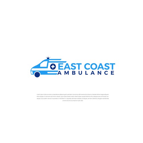 East Coast Ambulance Logo Design by maxu_lab™