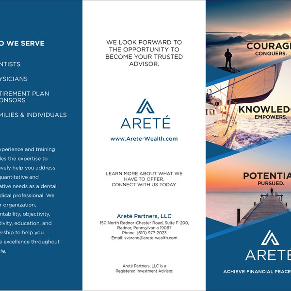ARETE Trifold Brochure