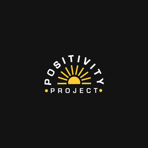 Help me come up with a logo for the Positivity Project Design by yasiraliii