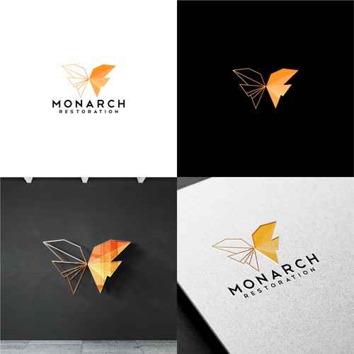 Design a modern clean logo package for a restoration company Design by Danny A