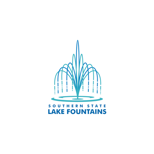 Floating Lake Fountain company needs an eye catching logo! Design by BLQis