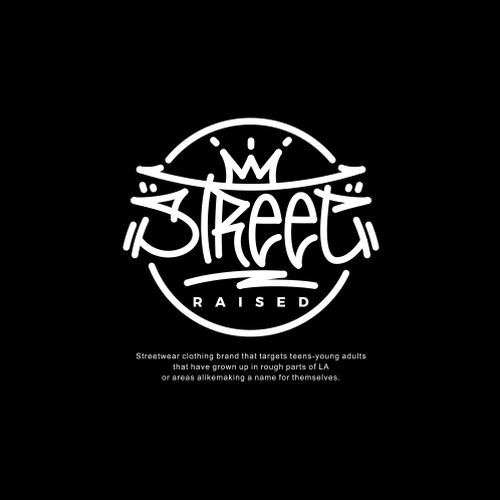 Design an edgy/urban logo for a streetwear clothing brand that appeals to teens-young adults. Design by zerO°