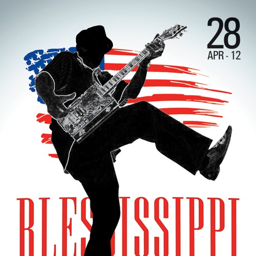 Design our Blues Concert Benefit Poster! Design by Zaaviart