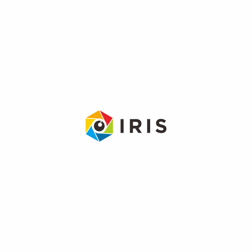 Logo for Iris, the decentralized alternative to social media giants Design by mugi.bathi