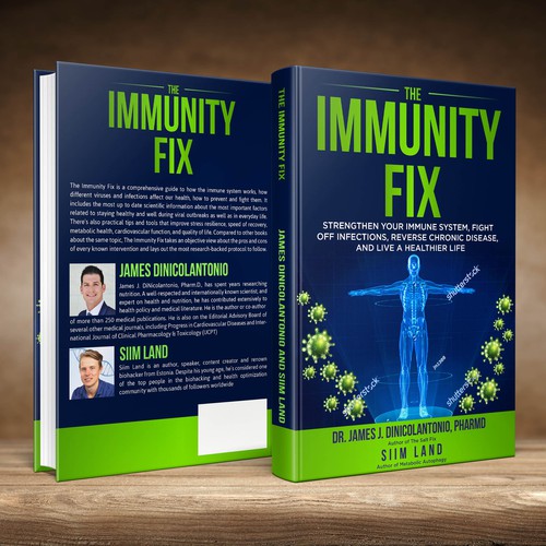 Health Immune System Book Design by studio02