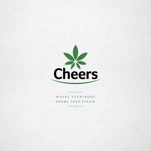 Cheers Cannabis where everyone knows your strain!  Need a great design 4 a world class cannabis shop Design by OneDesigns