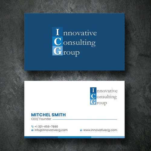 Design di ICG Business Cards di Create_Point