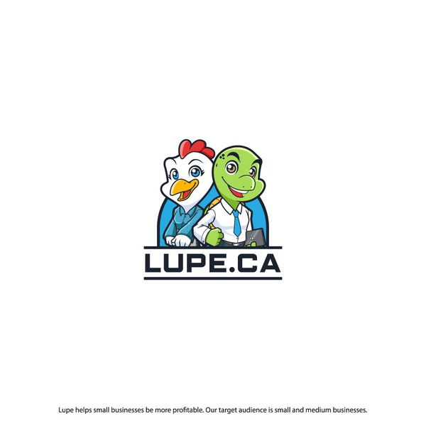 Lupe. ca Design a young/playful logo with a cartoon character contest