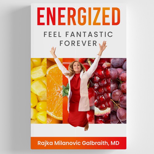 Design a New York Times Bestseller E-book and book cover for my book: Energized Design by icon89GraPhicDeSign