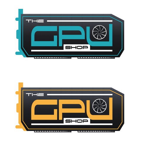 Create a futuristic logo for "The GPU Shop" Design by Jon Vieira