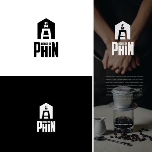 Creative coffee shop logo for Vietnamese Coffee Design by honeyjar