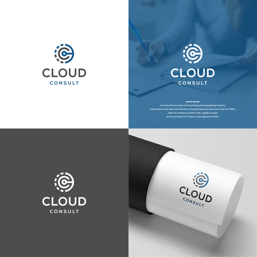 IT Services Logo, welches innovation und Sicherheit vermittelt Design by graphcone