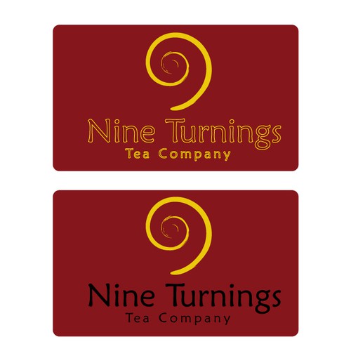 Tea Company logo: The Nine Turnings Tea Company Design por CREATEEQ