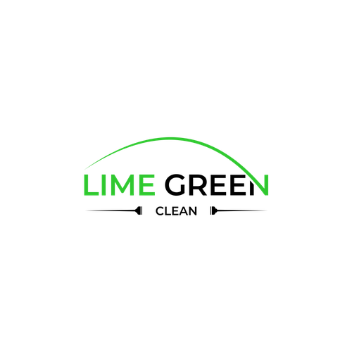 Lime Green Clean Logo and Branding Réalisé par Brandon_
