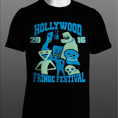 The 2016 Hollywood Fringe Festival T-Shirt Design by Vrabac