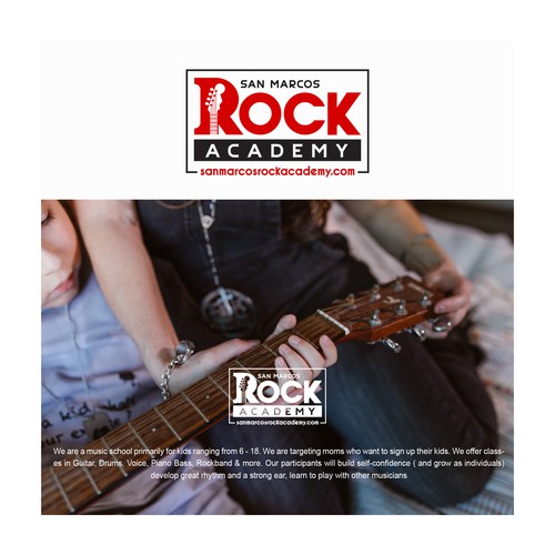 San Marcos Rock Academy Design by HK.designs