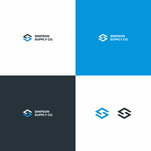 Logo for Simpson Supply Co. Design by ⭐HELMIpixel™⭐