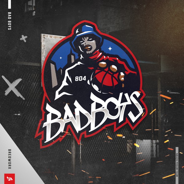 Bad Boys Mascot Logo