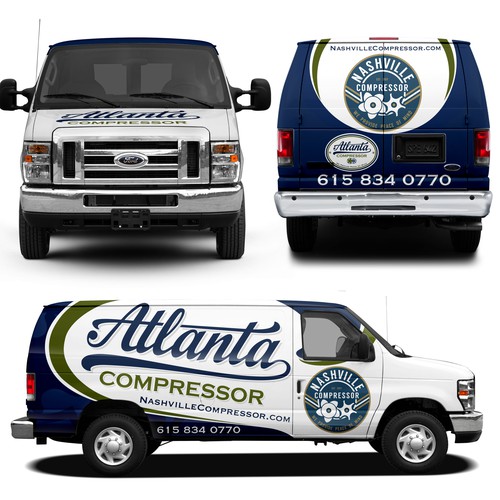 Van wrap for Industrial Service Company Design by ssrihayak