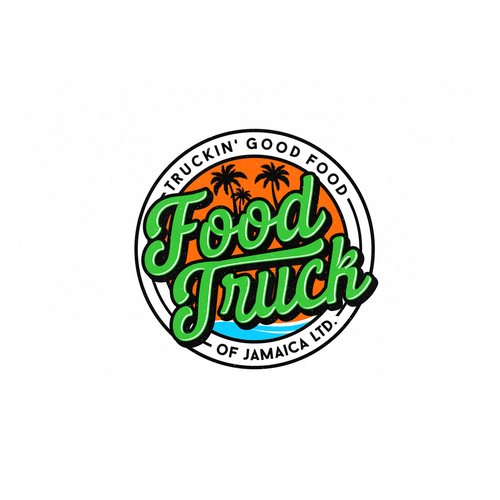 Fun Food Truck Logo Diseño de -RZA-