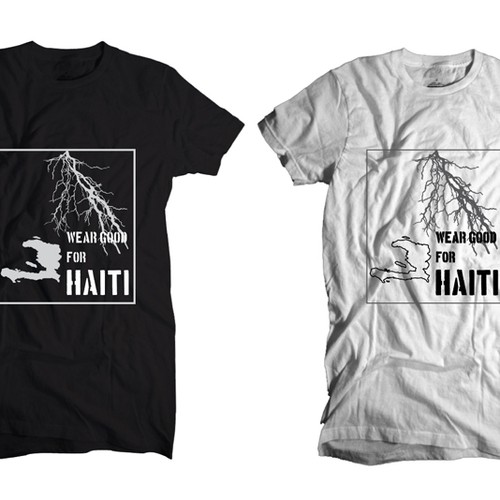Wear Good for Haiti Tshirt Contest: 4x $300 & Yudu Screenprinter Design por danielGINTING
