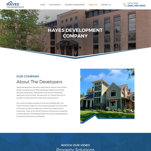 **Upgrade** existing website.  Tons of High Res existing imagery! Design by Jasmin_A (AMPLE)