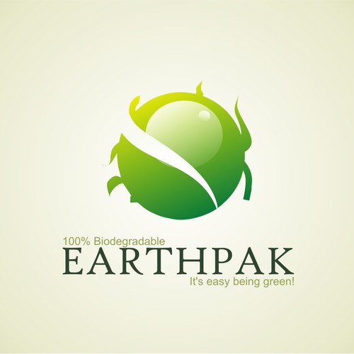 LOGO WANTED FOR 'EARTHPAK' - A BIODEGRADABLE PACKAGING COMPANY Design by punq