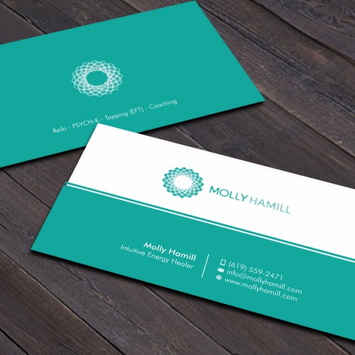 business cards for intuitive energy healer | Business card contest