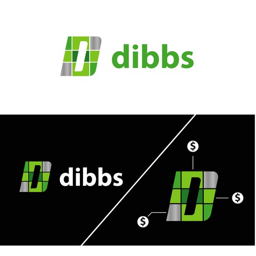 Dibbs - logo for fractional sports card trading market Design by PANTERA79