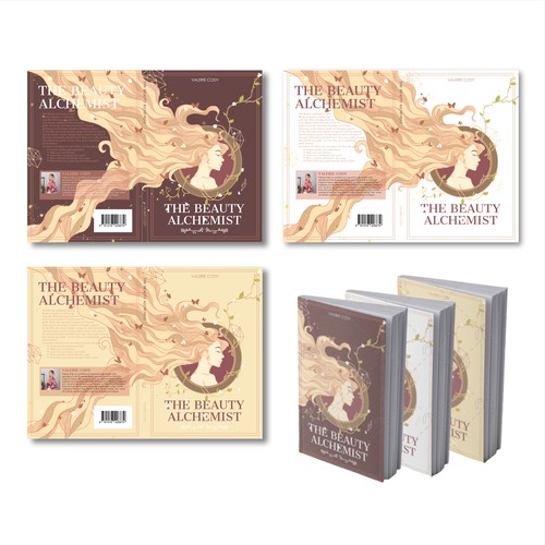 Design di Create a book cover that evokes a mood of ancient royal beauty traditions and new-age spirituality. Please see the brief di Liloklili