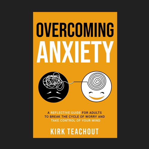 コンペ「Design A Brand Building Book Cover For Overcoming Anxiety」のデザイン by Revive D-signさん 