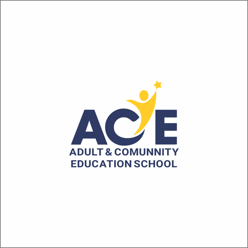 ACE School logo Design by Psykopet