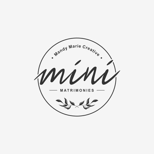 Mini Matrimonies Logo Needed For Micro Wedding Ceremonies! Design by assiktype