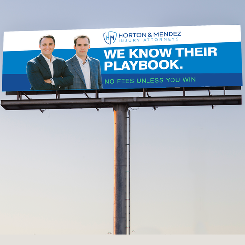 Personal Injury Lawyer Billboard Design Showdown! Design by Kosmos Creatives