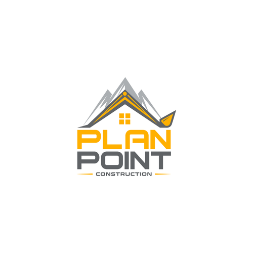 PlanPoint Construction Logo Needs A Remodel Design by iamJ