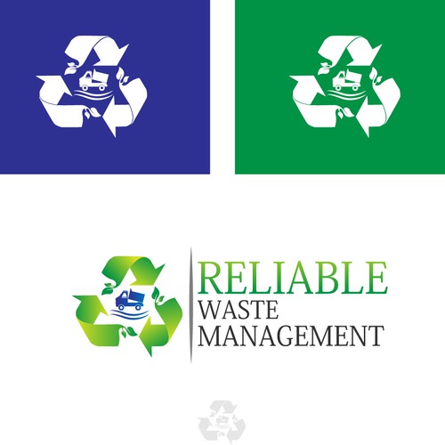 logo for RELIABLE WASTE MANAGEMENT Logo design contest