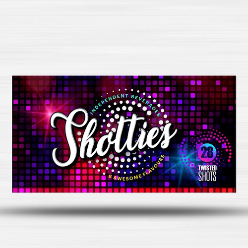 Party Bucket Label Design by zzzArt