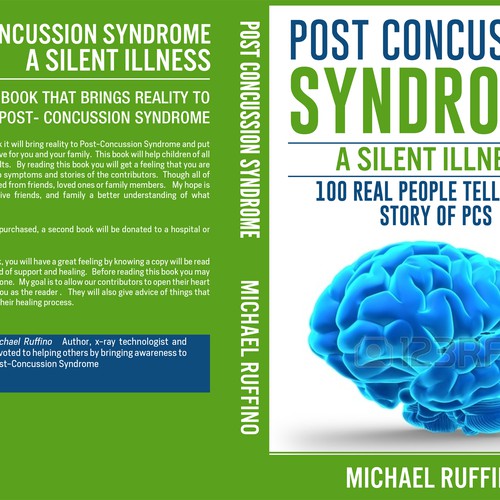 Creating A Book Cover For To Educate People On Post Concussion