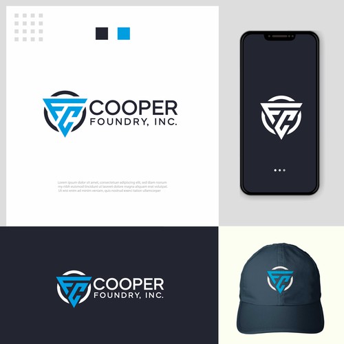 50 YEAR FOUNDRY LOGO|EMBLEM REDESIGN Diseño de rouf_art